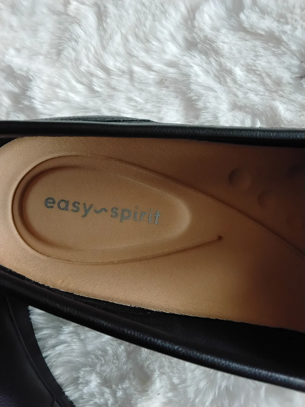 Easy Spirit Black Slip-On Comfort Loafers